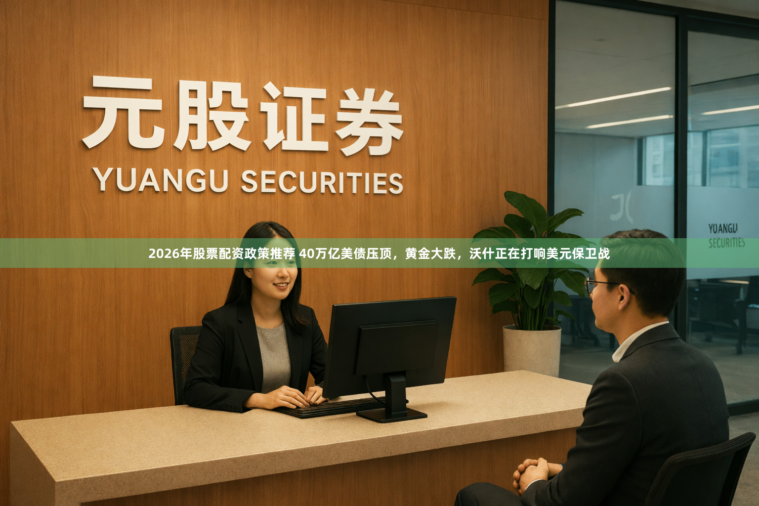 2026年股票配资政策推荐 40万亿美债压顶，黄金大跌，沃什正在打响美元保卫战